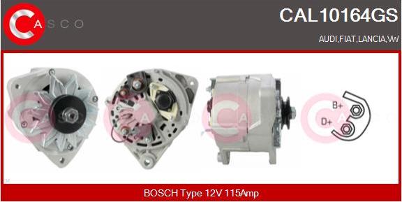 Casco CAL10164GS - Alternator furqanavto.az
