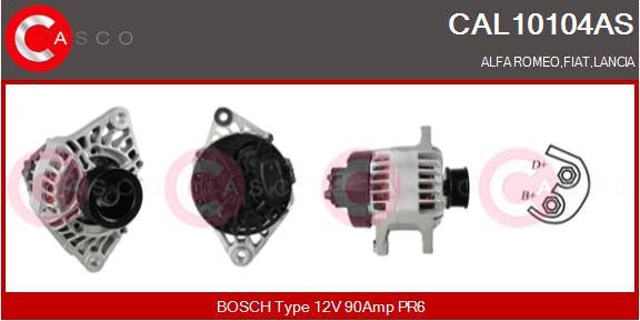 Casco CAL10104AS - Alternator furqanavto.az