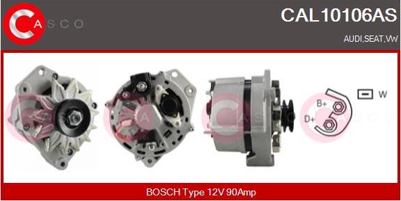 Casco CAL10106AS - Alternator furqanavto.az