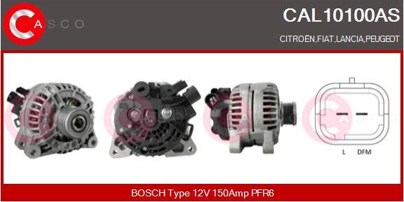 Casco CAL10100AS - Alternator furqanavto.az