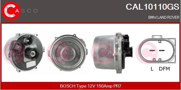 Casco CAL10110GS - Alternator furqanavto.az