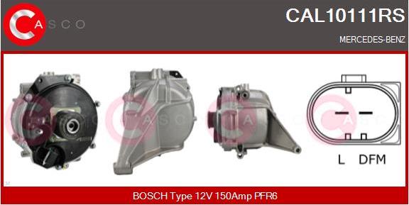 Casco CAL10111RS - Alternator furqanavto.az