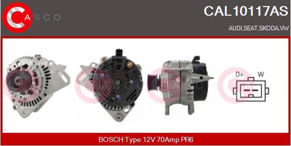 Casco CAL10117AS - Alternator furqanavto.az