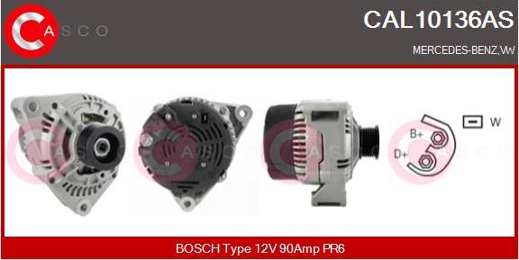 Casco CAL10136AS - Alternator furqanavto.az