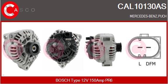 Casco CAL10130AS - Alternator furqanavto.az