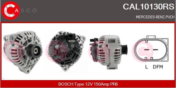 Casco CAL10130RS - Alternator furqanavto.az