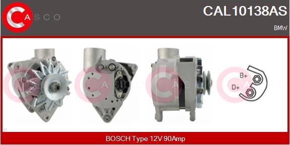 Casco CAL10138AS - Alternator furqanavto.az
