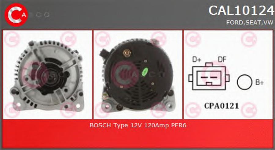 Casco CAL10124 - Alternator furqanavto.az