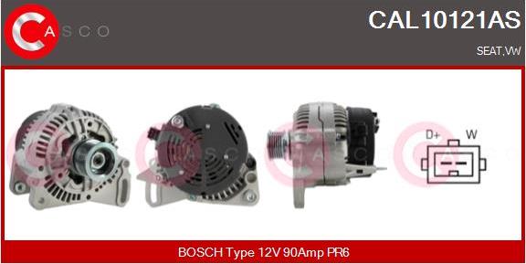 Casco CAL10121AS - Alternator furqanavto.az