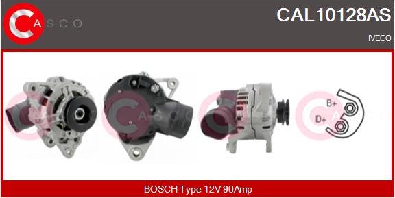 Casco CAL10128AS - Alternator furqanavto.az