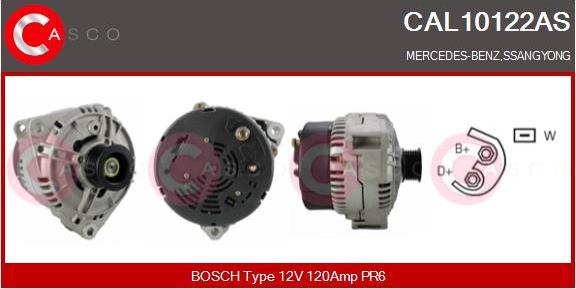 Casco CAL10122AS - Alternator furqanavto.az