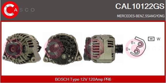 Casco CAL10122GS - Alternator furqanavto.az
