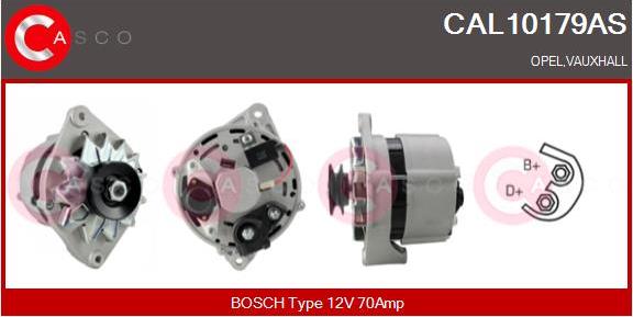 Casco CAL10179AS - Alternator furqanavto.az