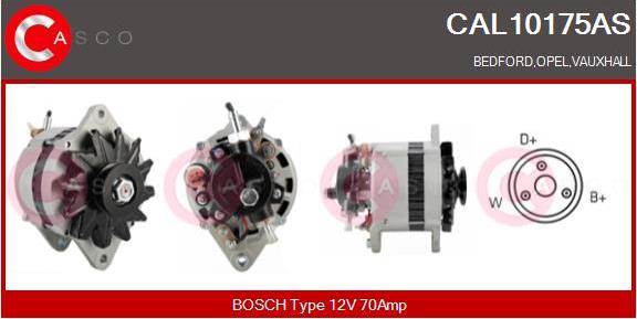 Casco CAL10175AS - Alternator furqanavto.az