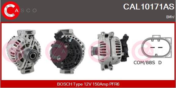 Casco CAL10171AS - Alternator furqanavto.az