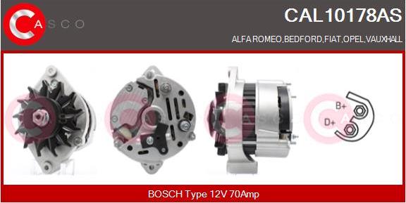 Casco CAL10178AS - Alternator furqanavto.az