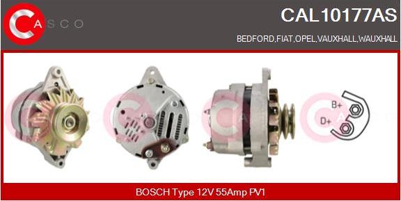 Casco CAL10177AS - Alternator furqanavto.az