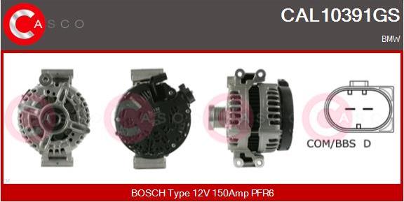 Casco CAL10391GS - Alternator furqanavto.az