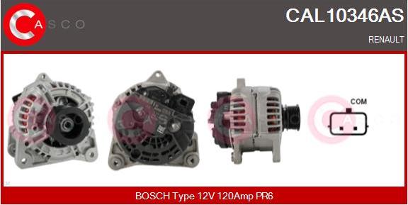 Casco CAL10346AS - Alternator furqanavto.az