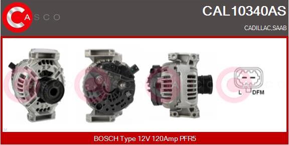 Casco CAL10340AS - Alternator furqanavto.az