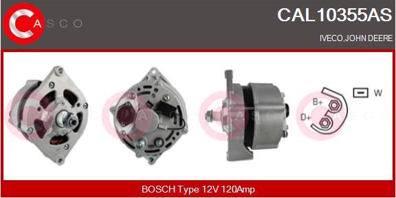 Casco CAL10355AS - Alternator furqanavto.az