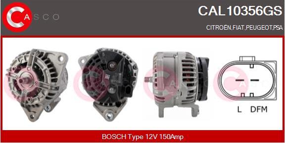 Casco CAL10356GS - Alternator furqanavto.az