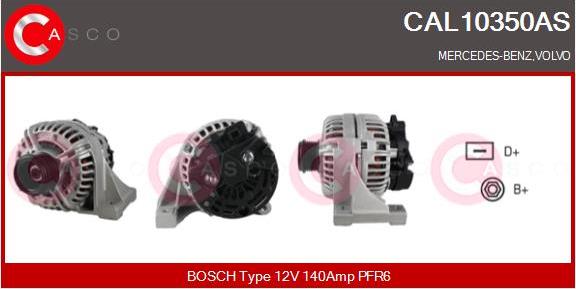 Casco CAL10350AS - Alternator furqanavto.az