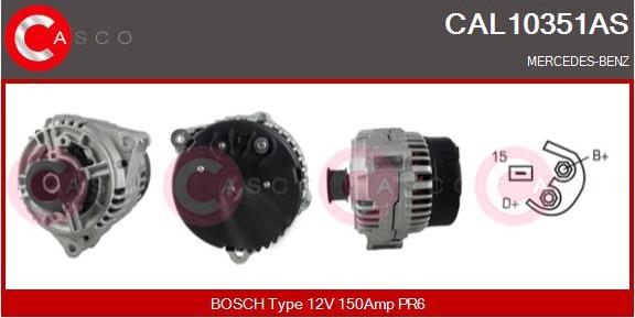 Casco CAL10351AS - Alternator furqanavto.az