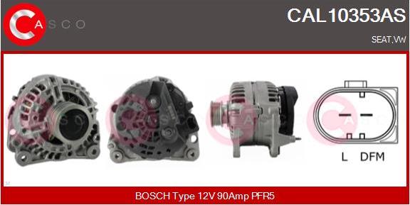 Casco CAL10353AS - Alternator furqanavto.az