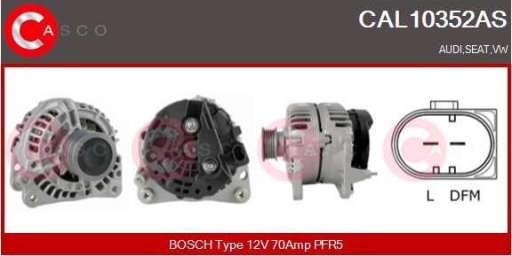 Casco CAL10352AS - Alternator furqanavto.az