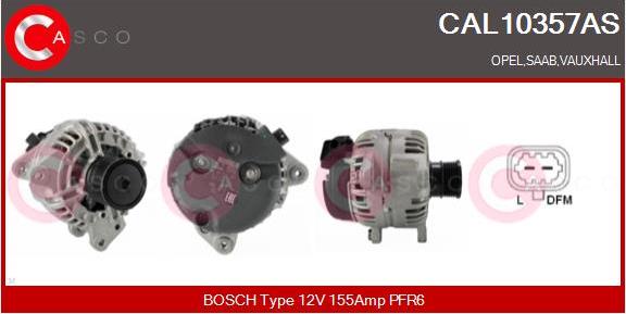 Casco CAL10357AS - Alternator furqanavto.az