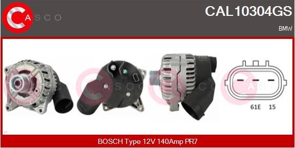 Casco CAL10304GS - Alternator furqanavto.az