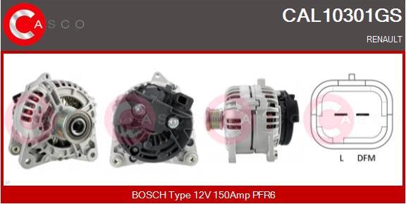Casco CAL10301GS - Alternator furqanavto.az