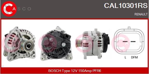 Casco CAL10301RS - Alternator furqanavto.az