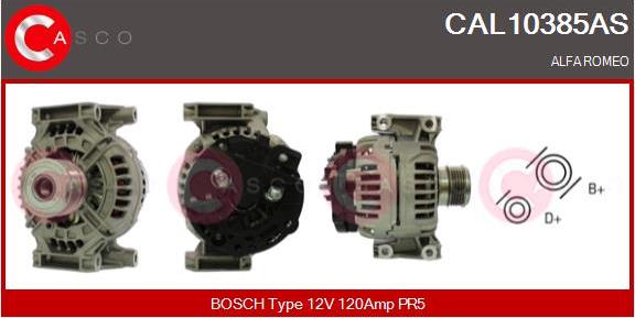 Casco CAL10385AS - Alternator furqanavto.az