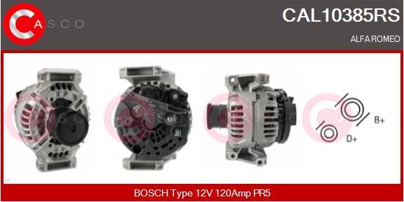 Casco CAL10385RS - Alternator furqanavto.az