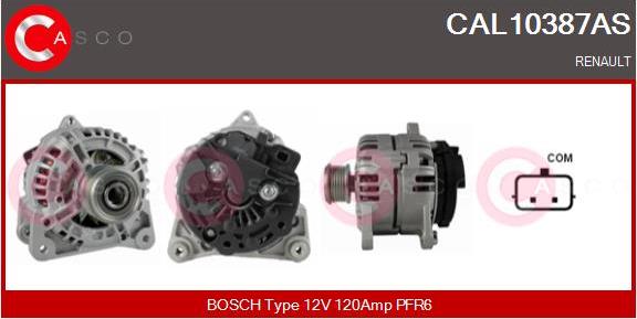 Casco CAL10387AS - Alternator furqanavto.az