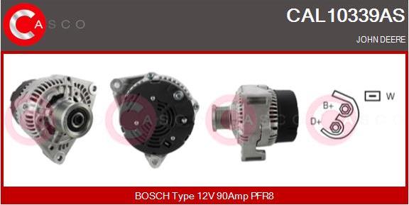 Casco CAL10339AS - Alternator furqanavto.az