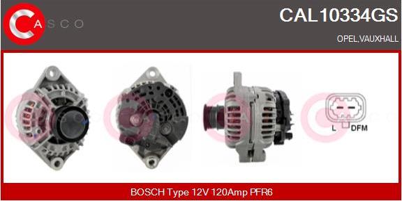 Casco CAL10334GS - Alternator furqanavto.az