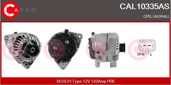 Casco CAL10335AS - Alternator furqanavto.az
