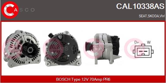 Casco CAL10338AS - Alternator furqanavto.az