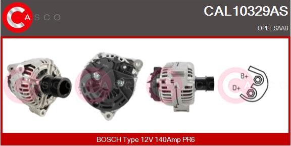 Casco CAL10329AS - Alternator furqanavto.az