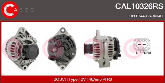 Casco CAL10326RS - Alternator furqanavto.az