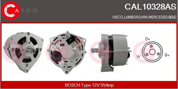 Casco CAL10328AS - Alternator furqanavto.az