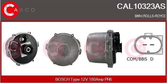 Casco CAL10323AS - Alternator furqanavto.az