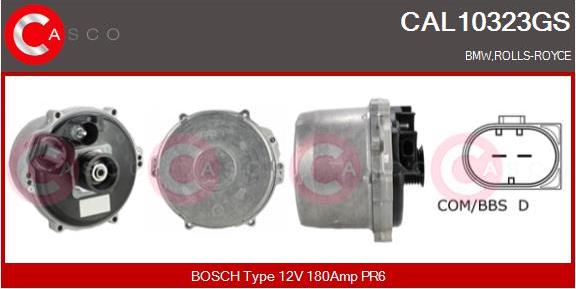 Casco CAL10323GS - Alternator furqanavto.az