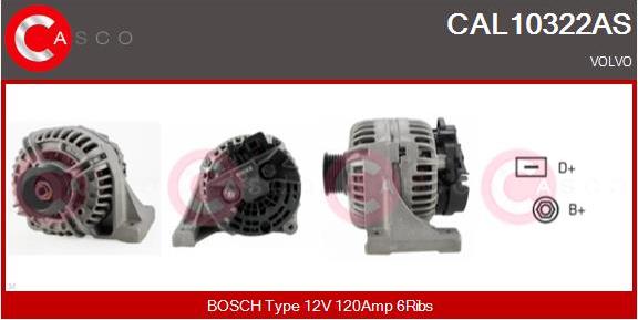 Casco CAL10322AS - Alternator furqanavto.az