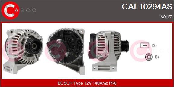 Casco CAL10294AS - Alternator furqanavto.az