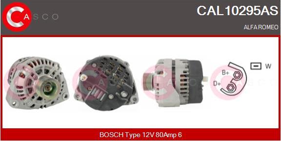 Casco CAL10295AS - Alternator furqanavto.az