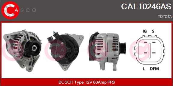 Casco CAL10246AS - Alternator furqanavto.az